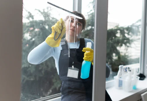 Nettoyage de vitres intérieures et extérieures à Cros-de-Montvert
